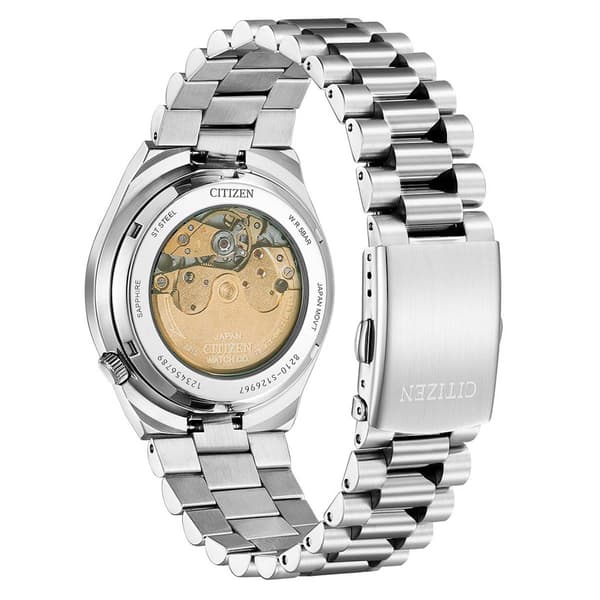Mens Citizen&#174; Tsuyosa Automatic Blue Dial Watch - NJ0150-56L