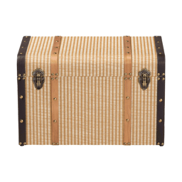 Baxton Studio Manton Woven Exterior Storage Trunk