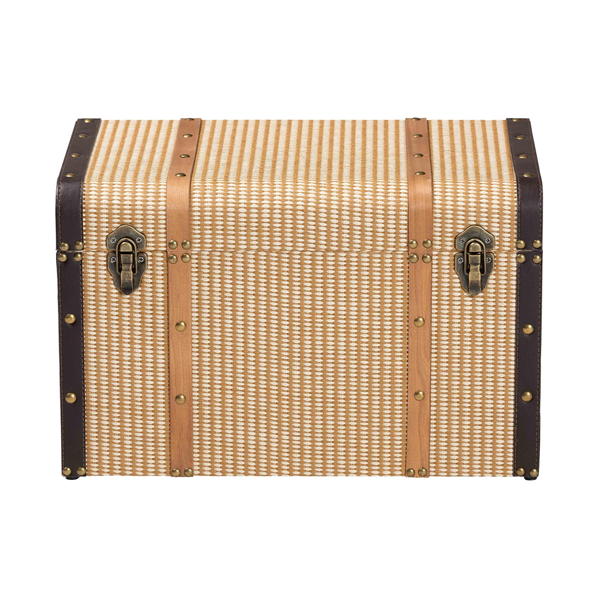 Baxton Studio Manton Woven Exterior Storage Trunk