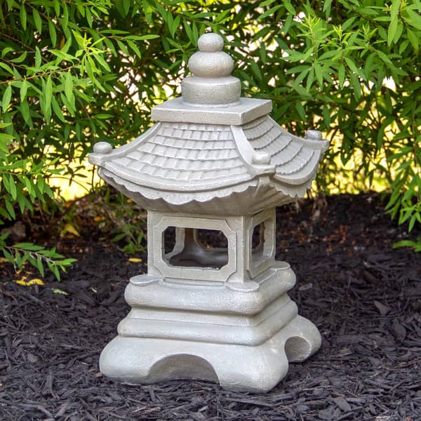 Northlight Seasonal 13.5in. Pagoda Outdoor Garden Statue