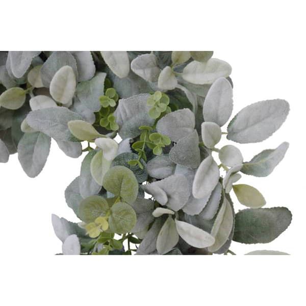 Puleo International 22in. Artificial Lamb''s Ear Wreath