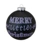 Northlight Seasonal 4ct. Merry Little Christmas Ball Ornaments - image 3