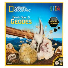 National Geographic(tm) Break Your Own Geode 5pc. Set