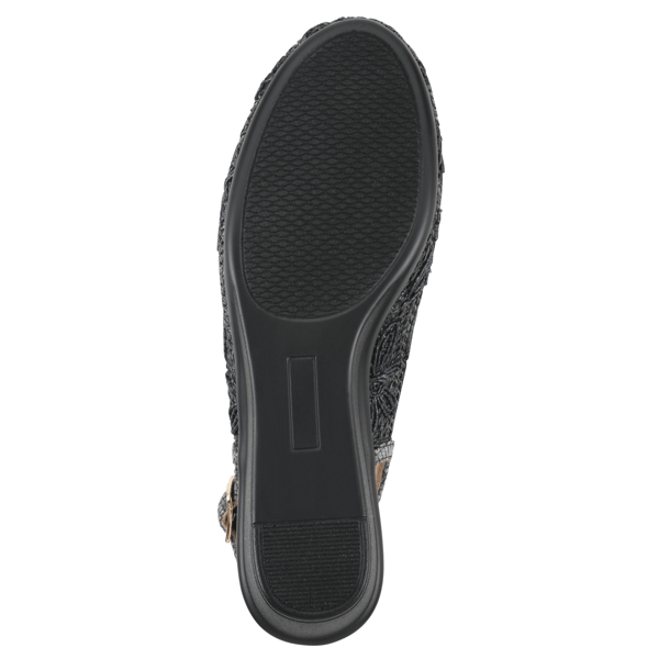Womens Cliffs by White Mountain Boris Wedge Slingback Heels -Wide