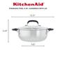 KitchenAid&#174; Stainless Steel Covered Casserole - 4qt. - image 5