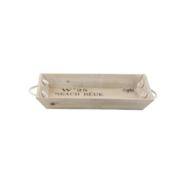 9th & Pike&#174; Small Rectangular Nautical Tray - Set of 2