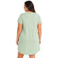 Plus Size Jaclyn Adventure Awaits Screenprint Nightshirt - image 2
