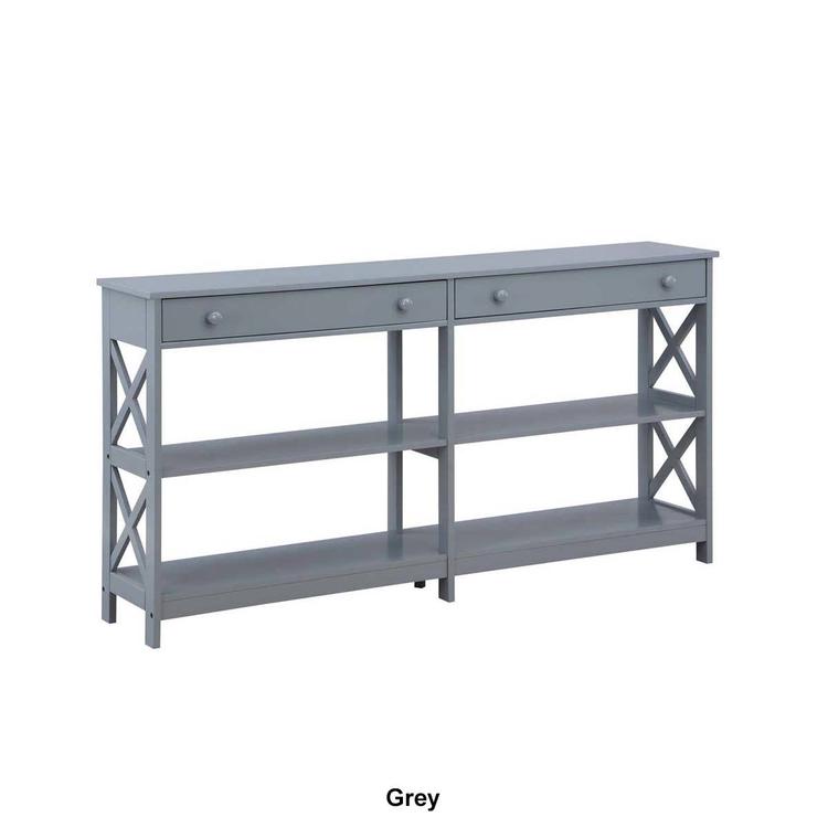 Convenience Concepts Oxford 3-Tier Console Table