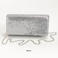 Jessica McClintock Metal Mesh Roll Bag - image 4