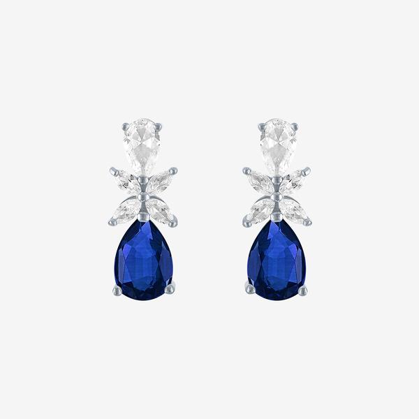 Gemstone Classics™ Lab Grown Sapphire Pear & Marquise Earrings