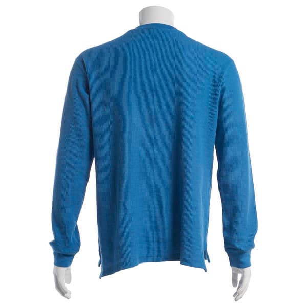 Mens Bass Creek Outfitters Solid Thermal Henley