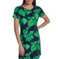 Womens Tommy Hilfiger Short Sleeve Tropical Leaf Shift Dress - image 4