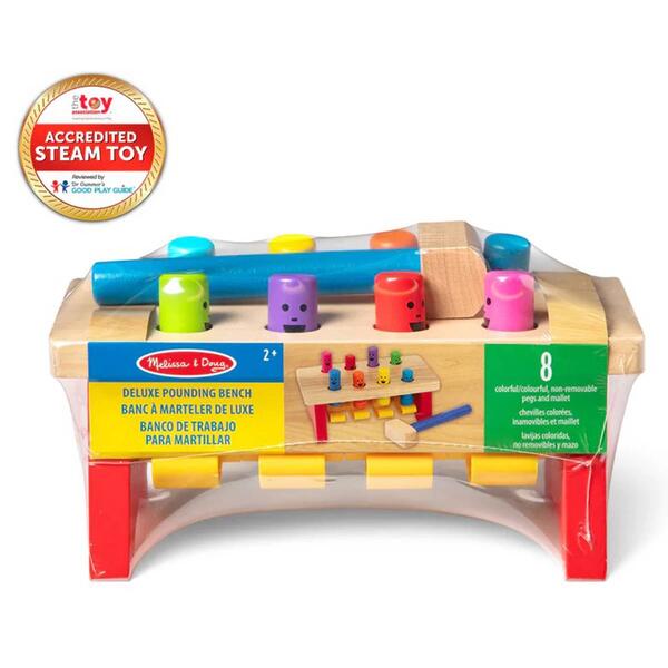 Melissa & Doug&#40;R&#41; Deluxe Pounding Bench - image 