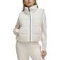 Womens DKNY Sport Cropped Reversible Sherpa Vest - image 1