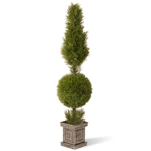 National Tree 60in. Juniper Cone & Ball - image 