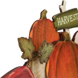 Northlight Seasonal 14in. Red Truck With Pumpkins Decor