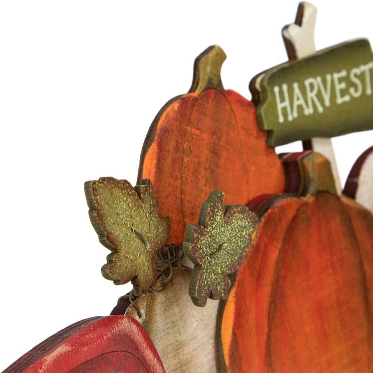 Northlight Seasonal 14in. Red Truck With Pumpkins Decor