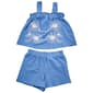 Girls (4-6x) Kiwi 2pc. Soutache Flowers Knit Top w/ Shorts - image 2