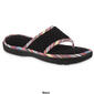Womens Isotoner Popcorn Elsie Thong Slippers - image 3