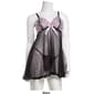 Womens Spree Intimates 2pc. Lace & Mesh Babydoll Set - image 2