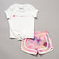 Toddler Girl Champion(R) 2pc. Tee & Woven Shorts Set - image 1