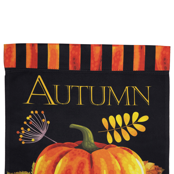 Northlight Autumn Blessings Pumpkin Fall Harvest Garden Flag