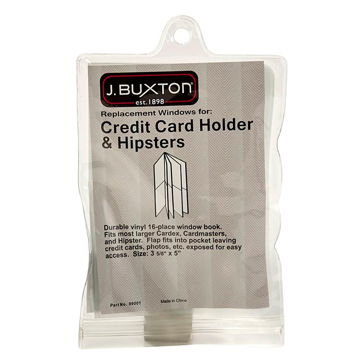 Womens Buxton Credit Card Holder Wallet Inserts