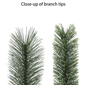 Puleo International 7.5ft. Pre-Lit Slim Teton Pine Christmas Tree - image 5