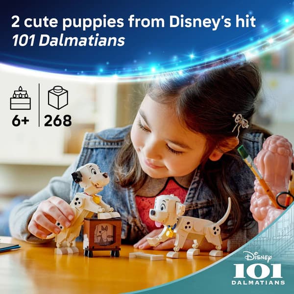 LEGO&#174; Disney Lucky & Penny 101 Dalmatians Puppies