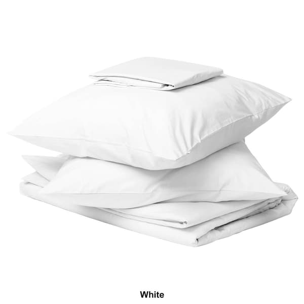 Purity Home Light Weight Organic Cotton Percale Sheet Set