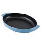 KitchenAid&#40;R&#41; 2.5qt. Enameled Cast Iron Au Gratin Roasting Pan-Blue - image 1