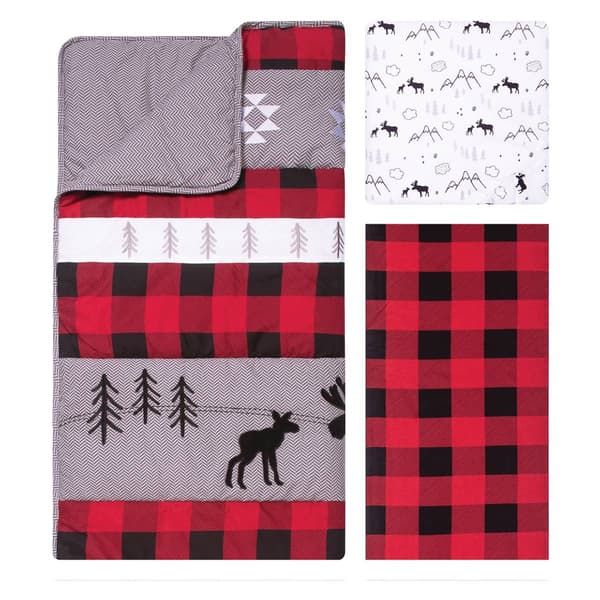 Trend Lab® Lumberjack Moose 3pc. Crib Bedding Set Boscov's