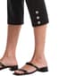 Womens Rafaella® Pull On Button Detail Capris - image 3