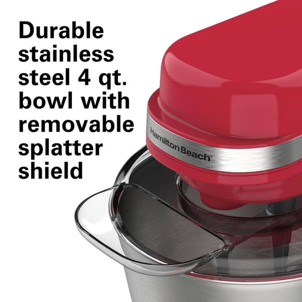 Hamilton Beach&#174; 4qt. 7-Speed Stand Mixer - Red