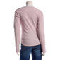 Juniors Pink Rose Lace Scoop Neck Snap Button Top -Pink - image 3