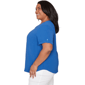 Plus Size Alfred Dunner The Royal Treatment Keyhole Neck Blouse - image 4