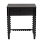 Baxton Studio Brantley Spindle 1-Drawer Nightstand - image 3