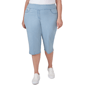 Women''s Ruby Rd. Key Items Denim Extra Stretch Pull On Clamdigger - image 1