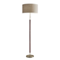 HomeRoots 66in. Brown Floor Lamp With Drum Shade - image 2