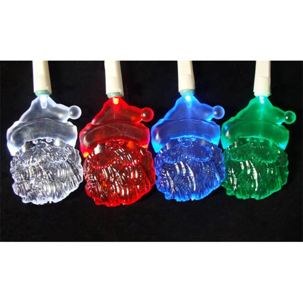 Sienna 20ct. Santa Claus LED Novelty Christmas Lights - image 
