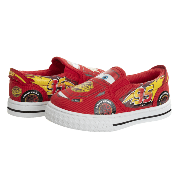 Little Boys Disney Pixar® Cars Lightning McQueen Slip On Sneakers