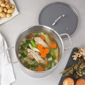 BergHOFF DiNA Helix Stainless Steel 15.85qt. Stockpot - image 3