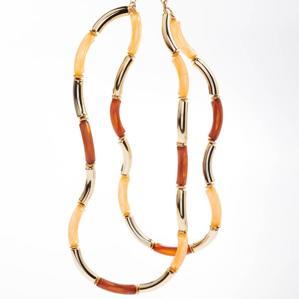 Ashley Cooper(tm)  2 Row Multi Color Necklace - image 