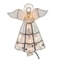Kurt Adler 10-Light Capiz Angel Treetop w/ Trumpet - image 1