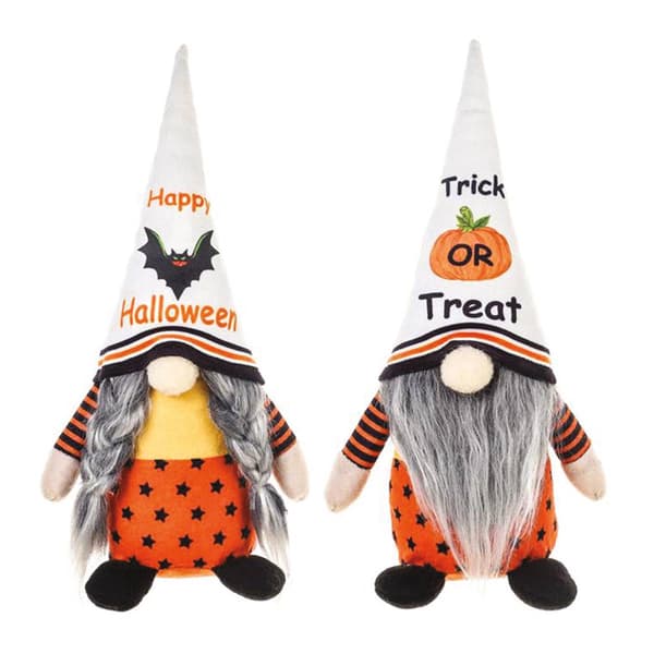 Santa''s Workshop 11in. Trick or Treat Gnomes - Set of 2 - image 