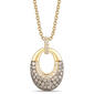 Le Vian(R) Gold Diamond Ombre Open Heart Pendant - image 1