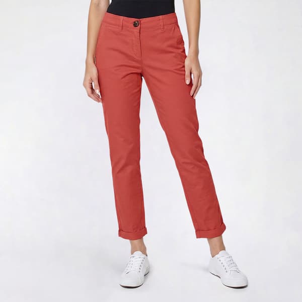 Womens Nautica Montauk Chino Straight Leg Pants - image 