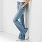 Juniors YMI® Basic 5 Pocket One Button Flare Jeans - image 7