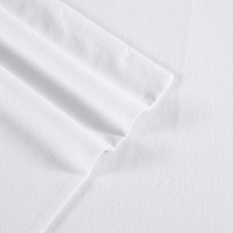Eddie Bauer Solid Cotton Flannel Sheet Set