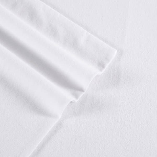 Eddie Bauer Solid Cotton Flannel Sheet Set